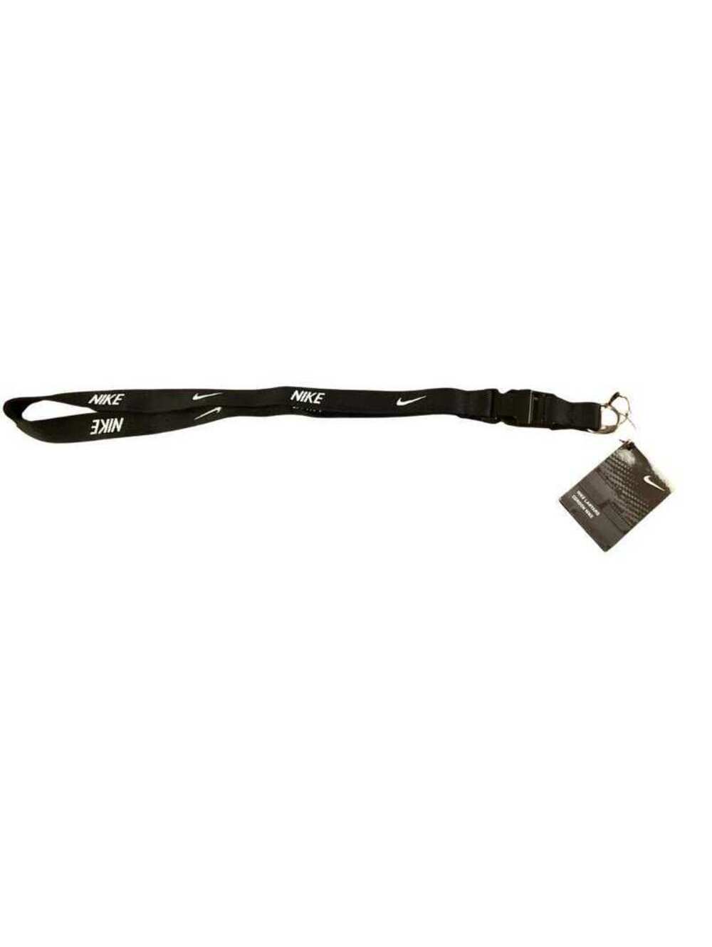 Nike Breakaway Lanyard Black Swoosh ID Badge Key Holder 3 Pack New
